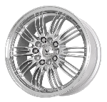 chrome rims, custom rims Havoc 37